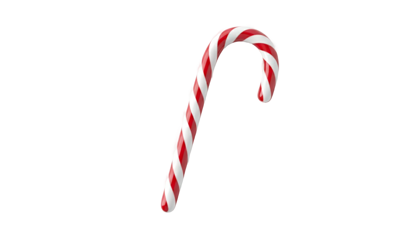 candy cane cartoon png PNG transparent background