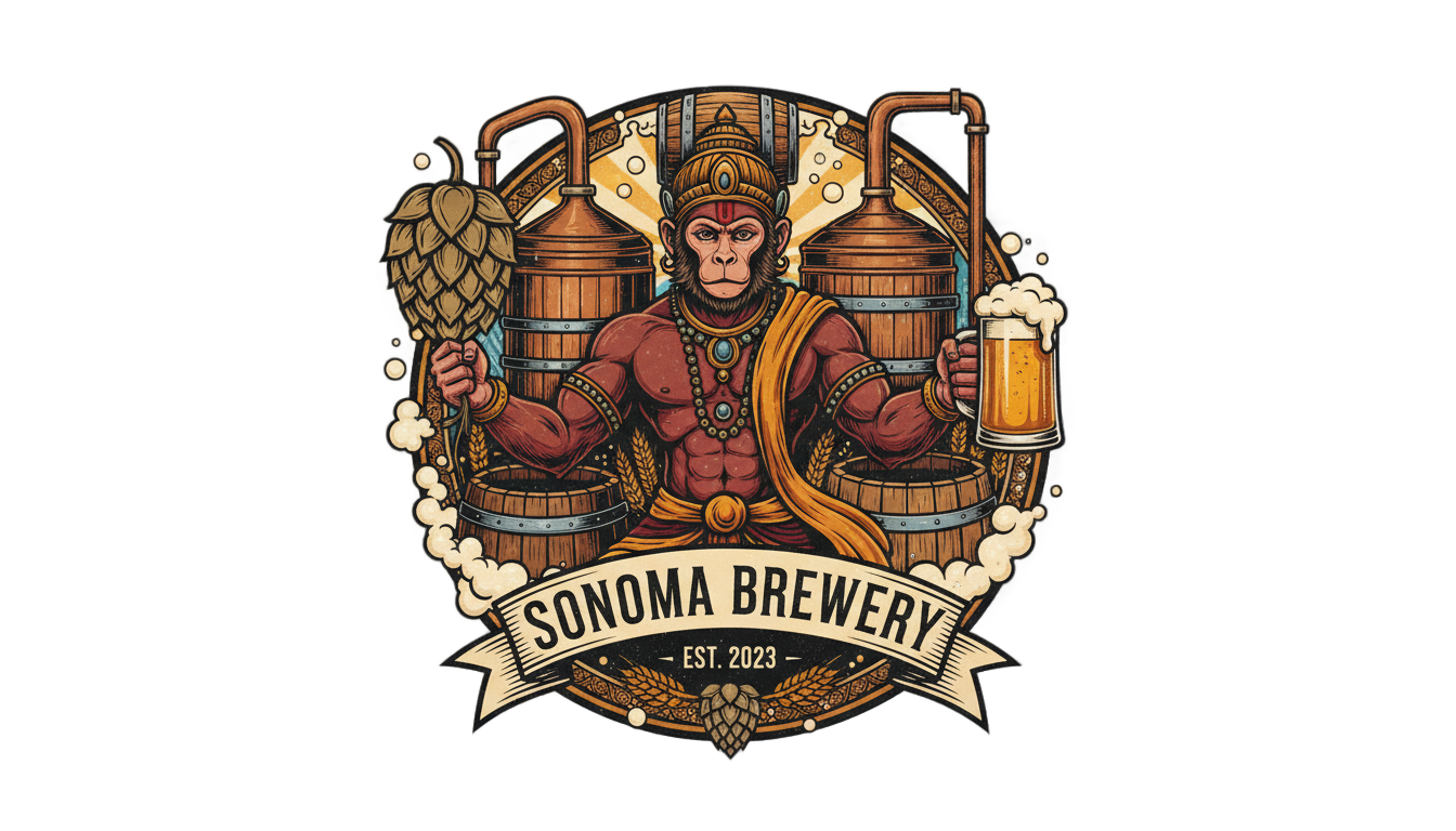 hanuman beer logo png PNG transparent background