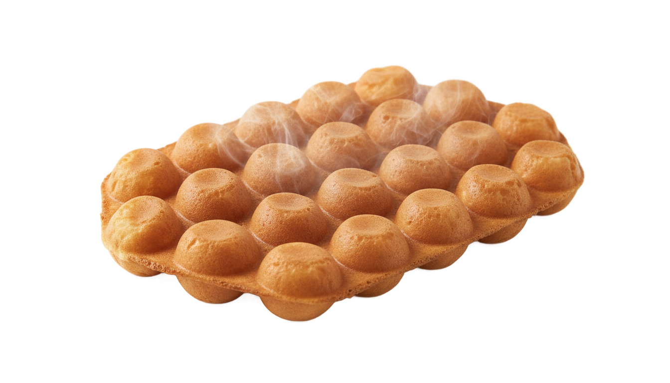 egg waffle png PNG transparent background