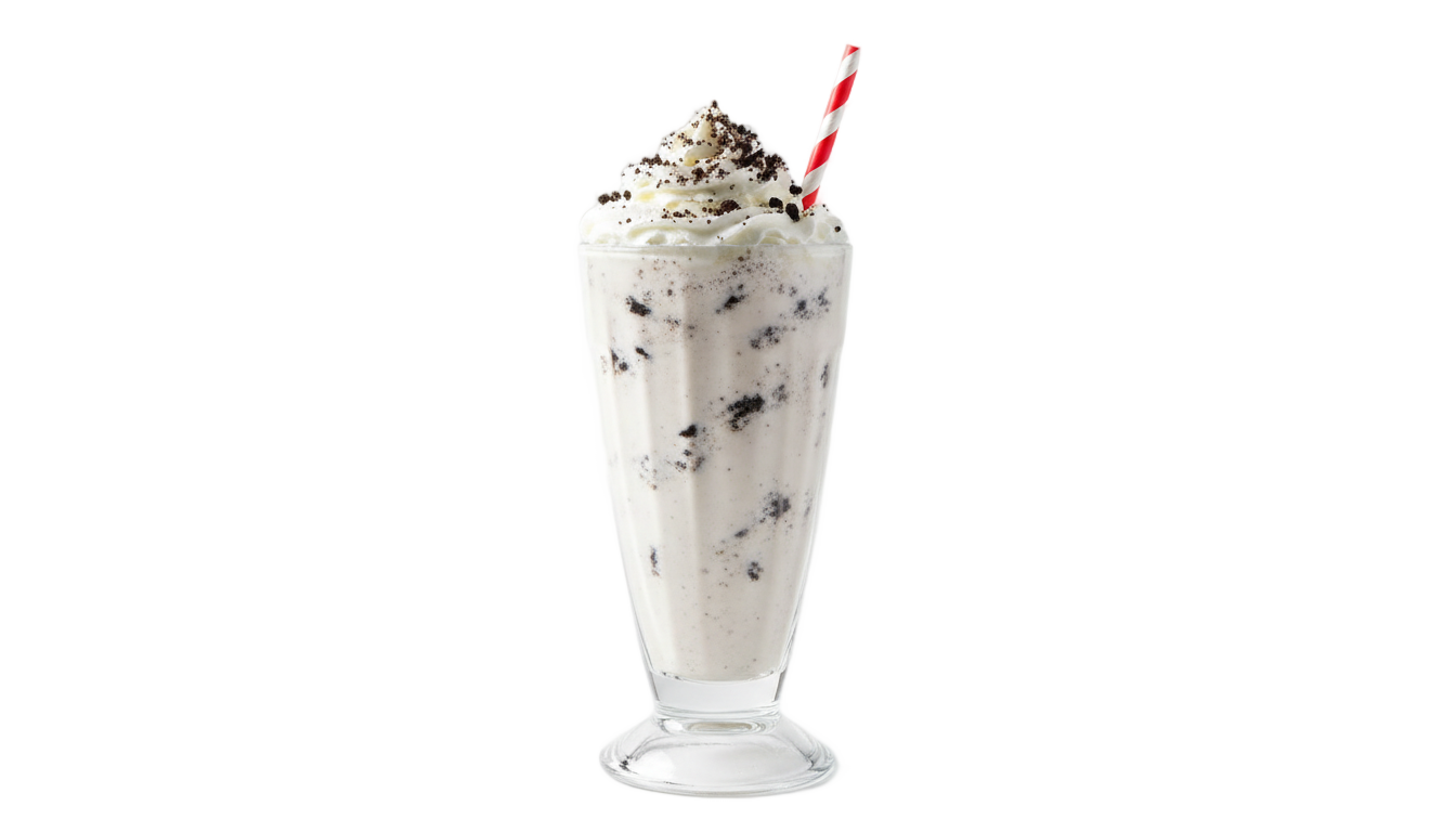 cookies and cream milkshake png PNG transparent background