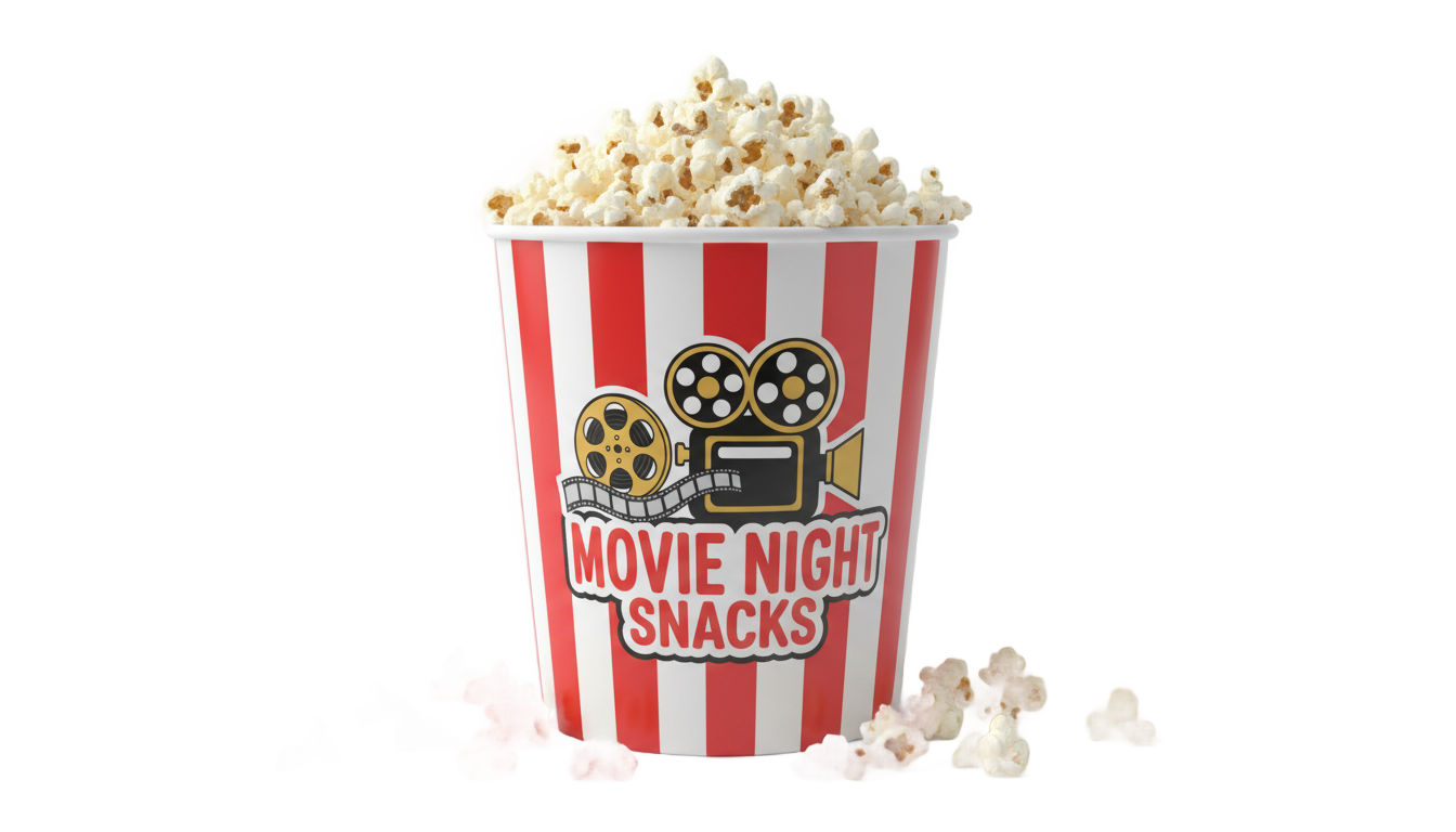 popcorn cinema logo png PNG transparent background