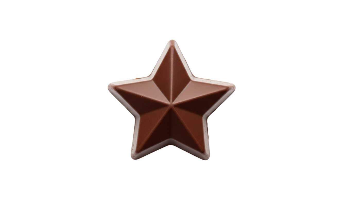 five star chocolate png PNG transparent background