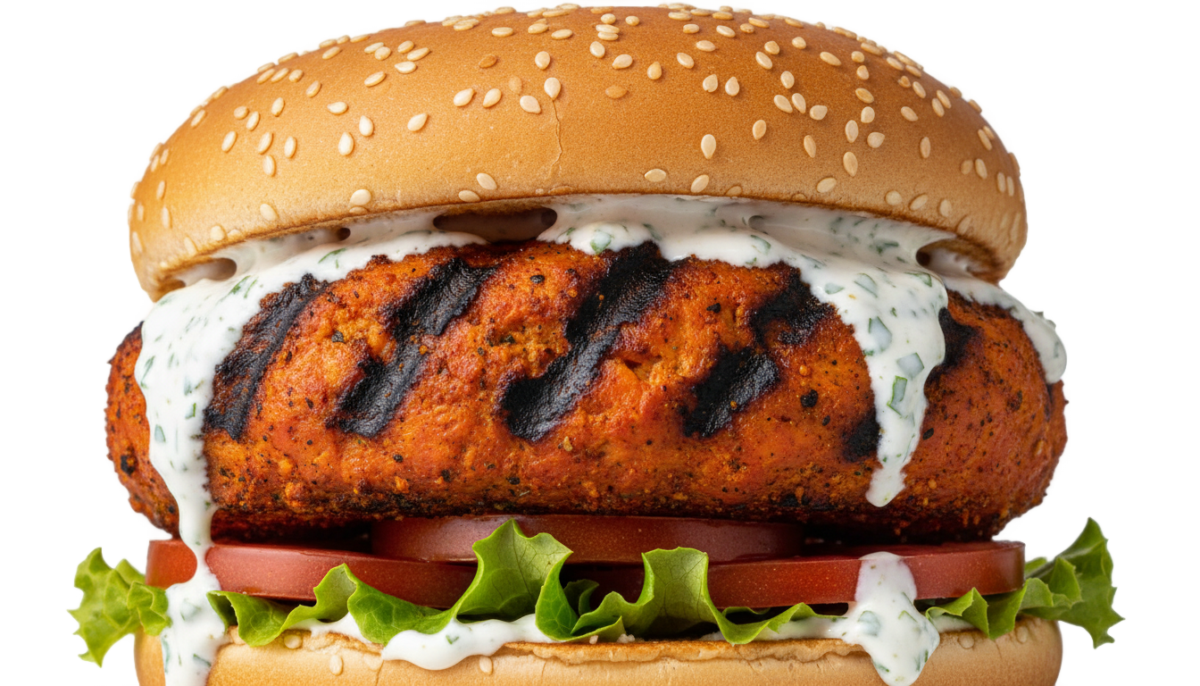tandoori burger png PNG transparent background