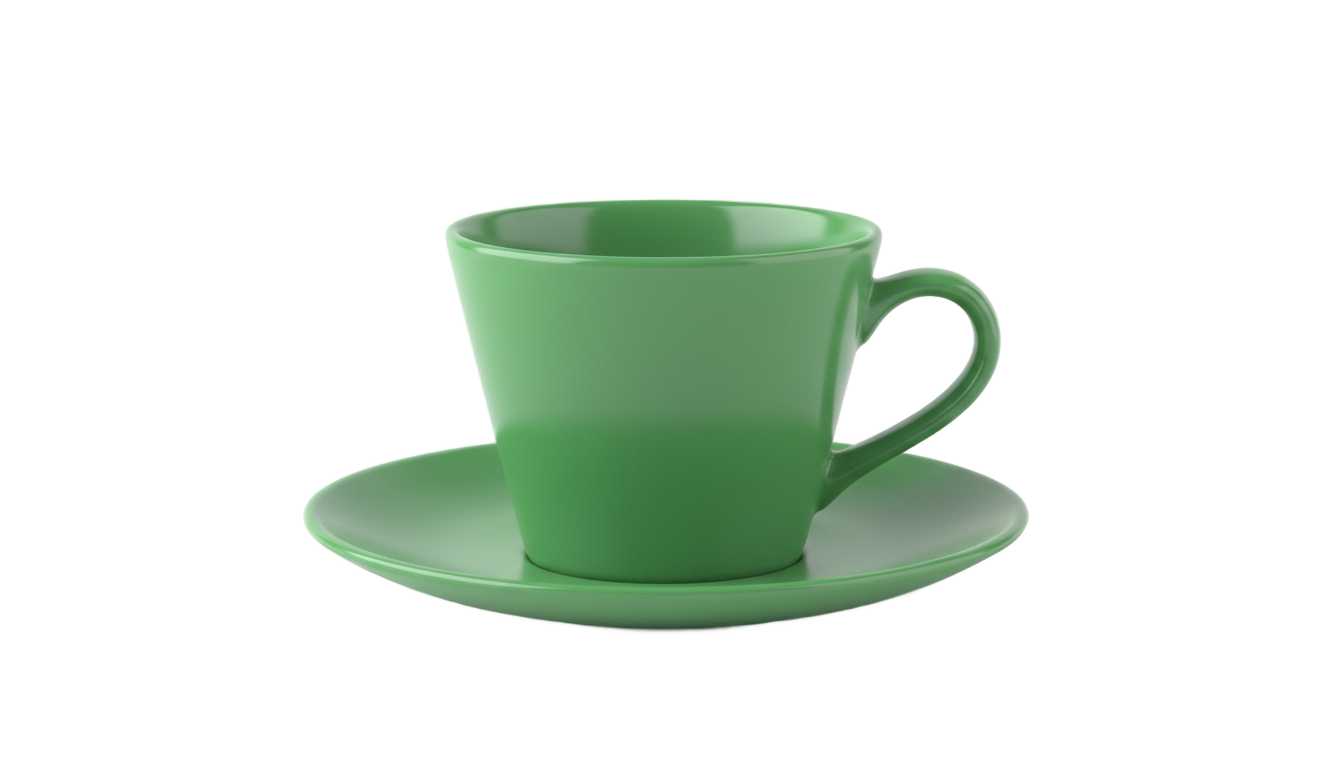 green coffee cup png PNG transparent background