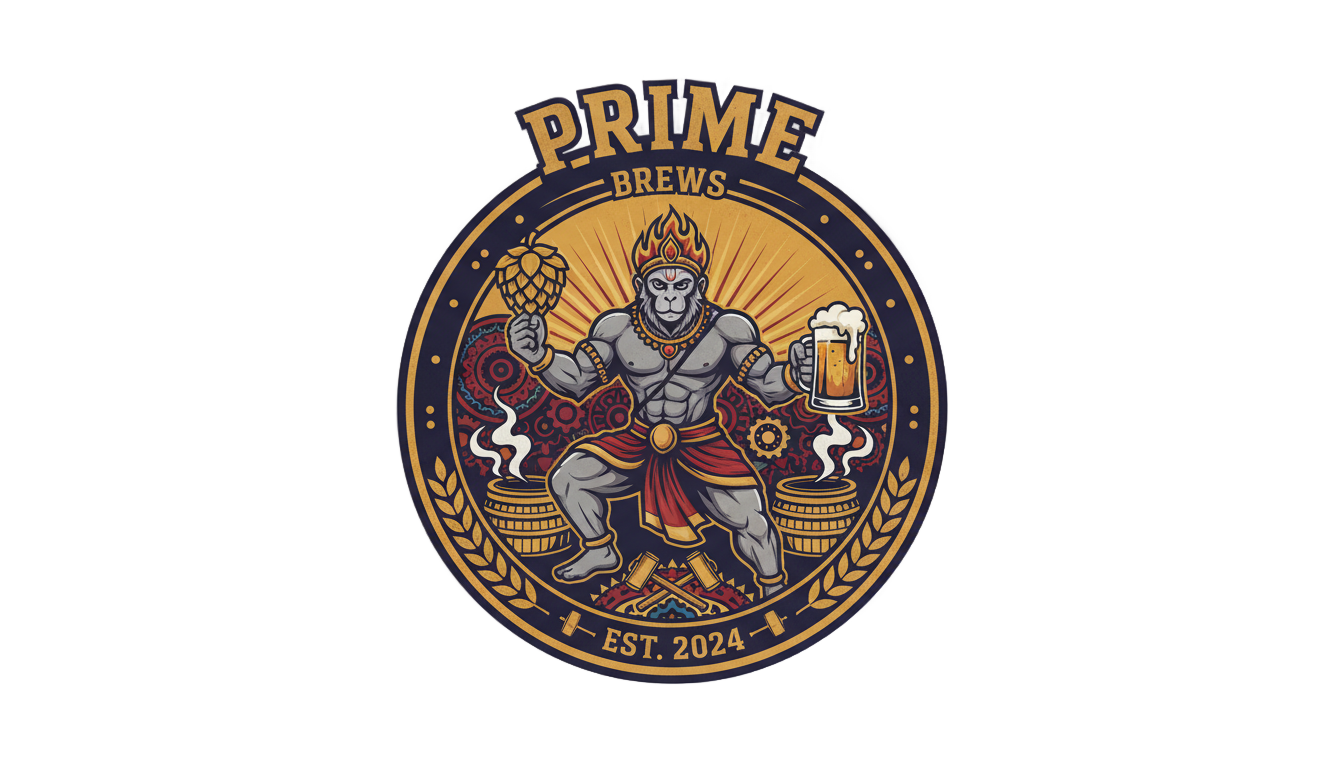 hanuman beer logo png PNG transparent background