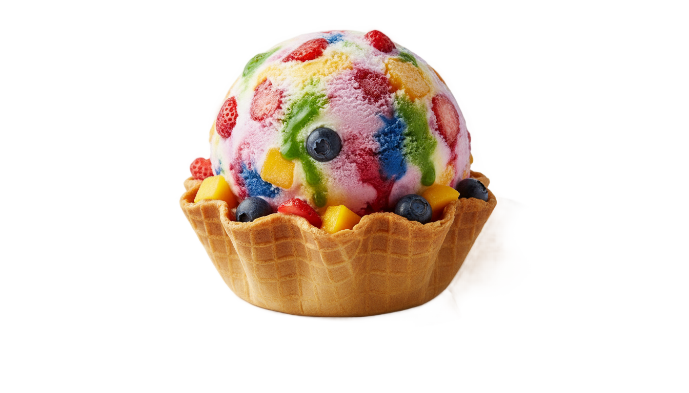 fruit ice cream png PNG transparent background