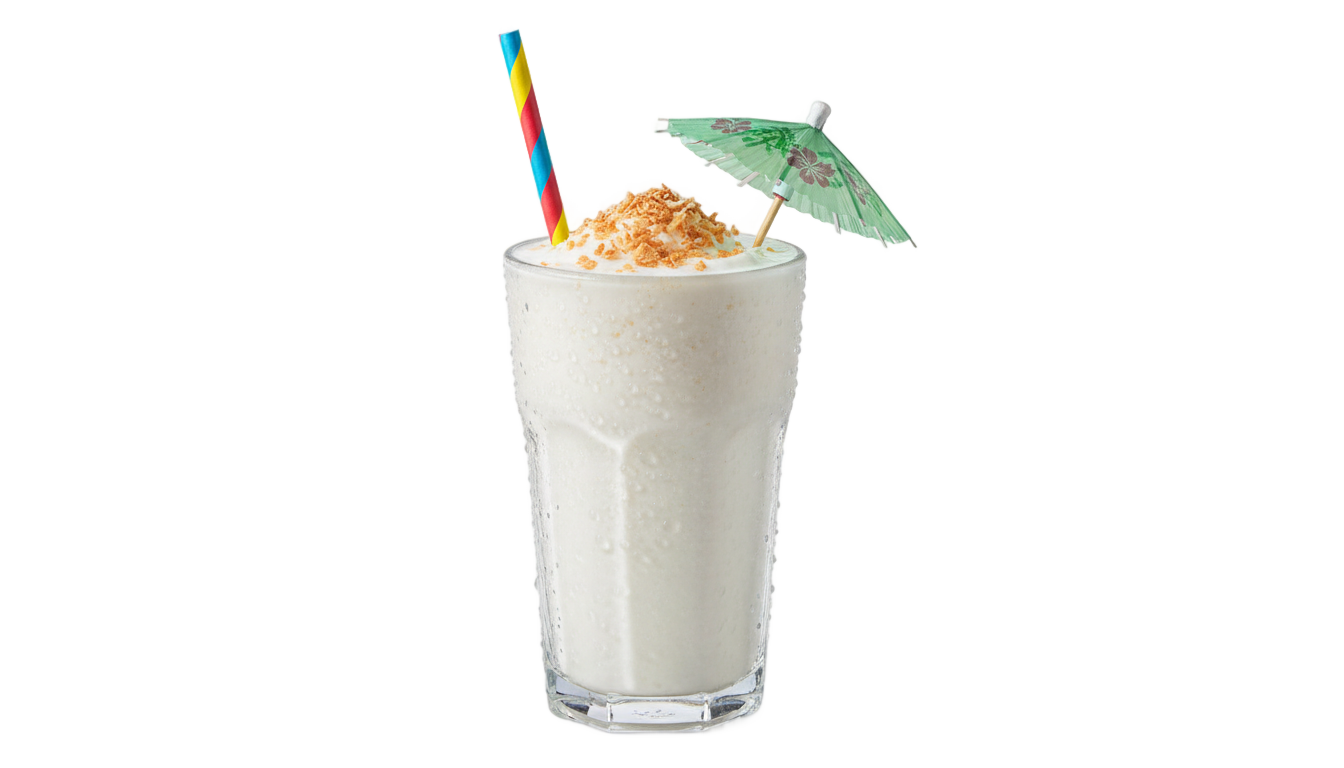 coconut smoothie png PNG transparent background
