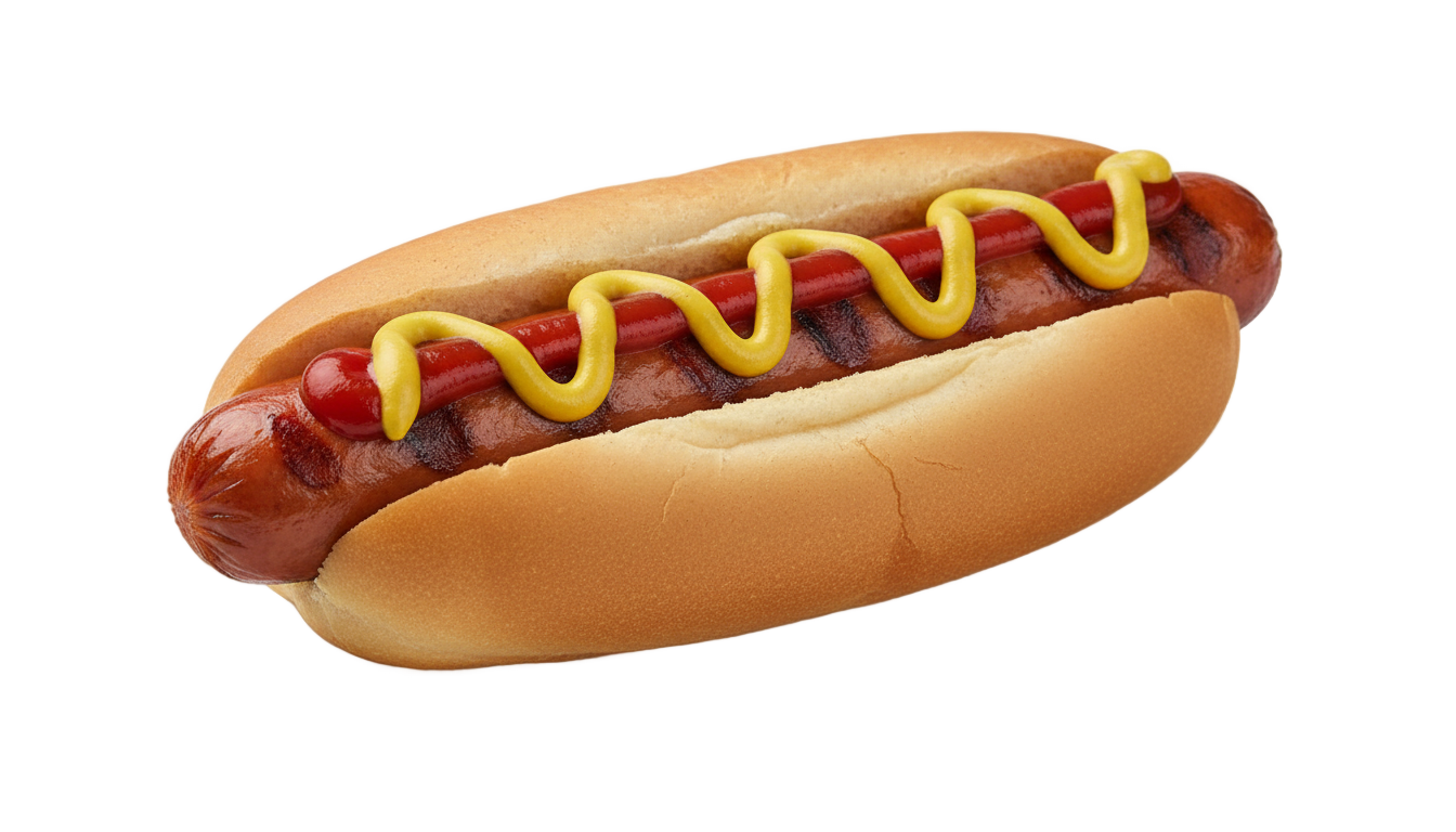 hotdog sandwich png PNG transparent background