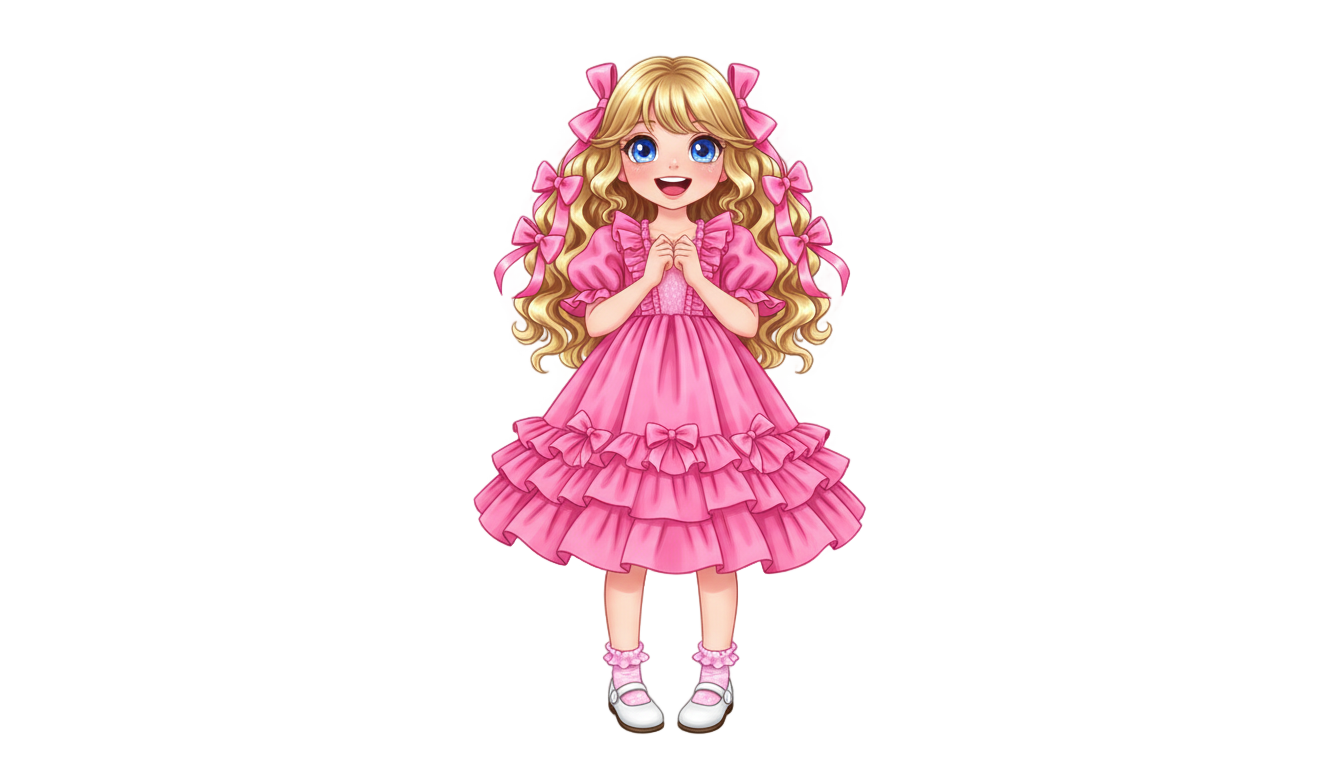 candy candy anime png PNG transparent background