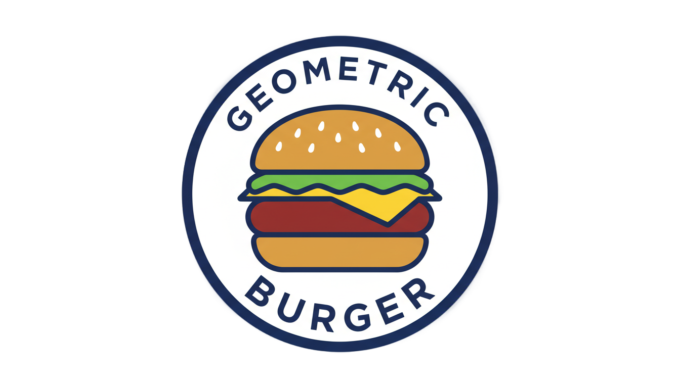 burger logo design png PNG transparent background