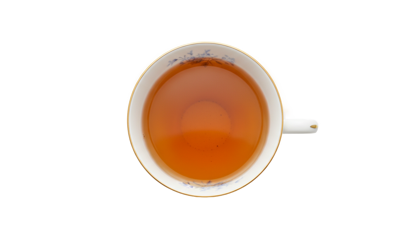 tea cup png top view PNG transparent background