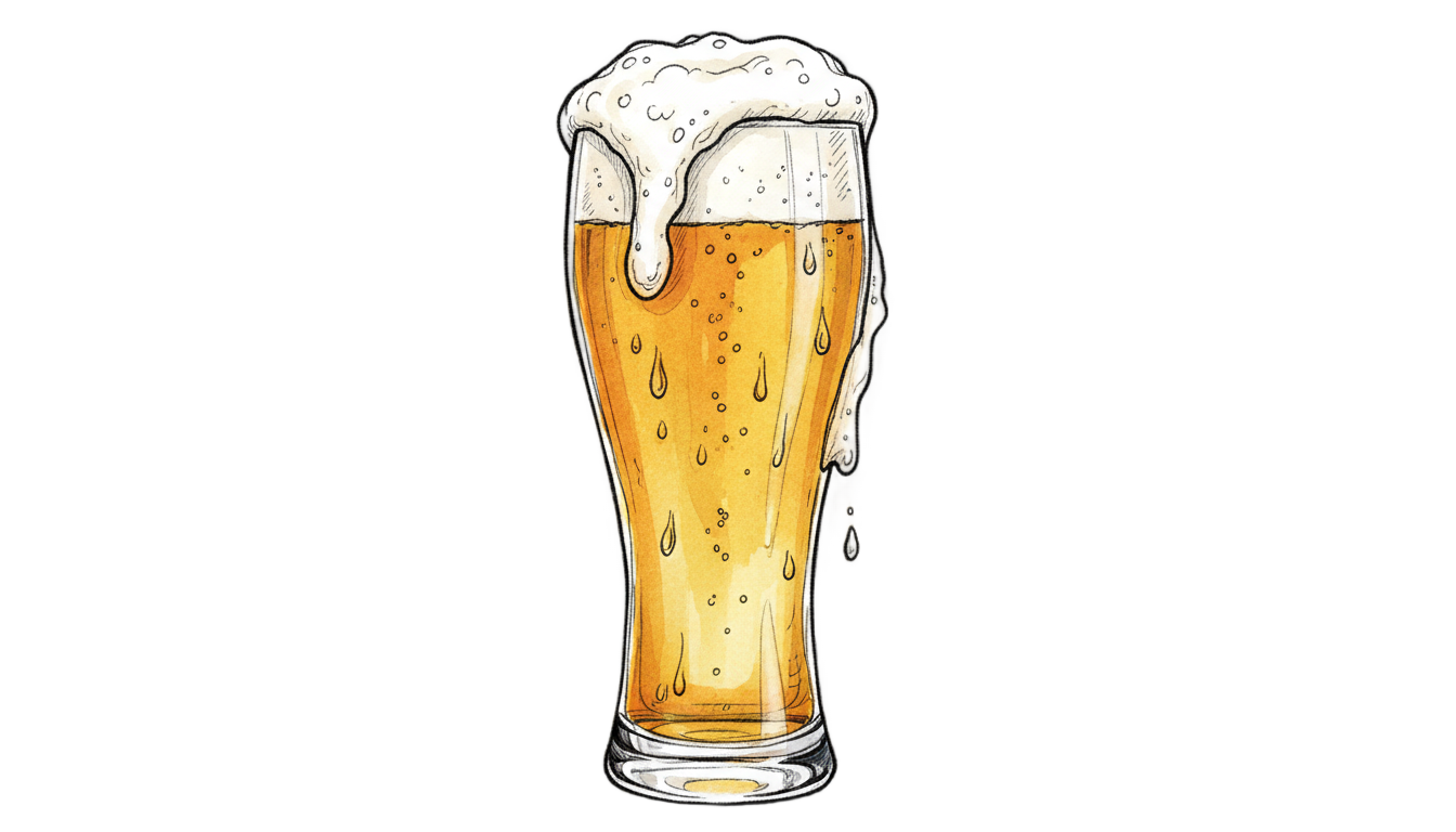 beer sketch png PNG transparent background