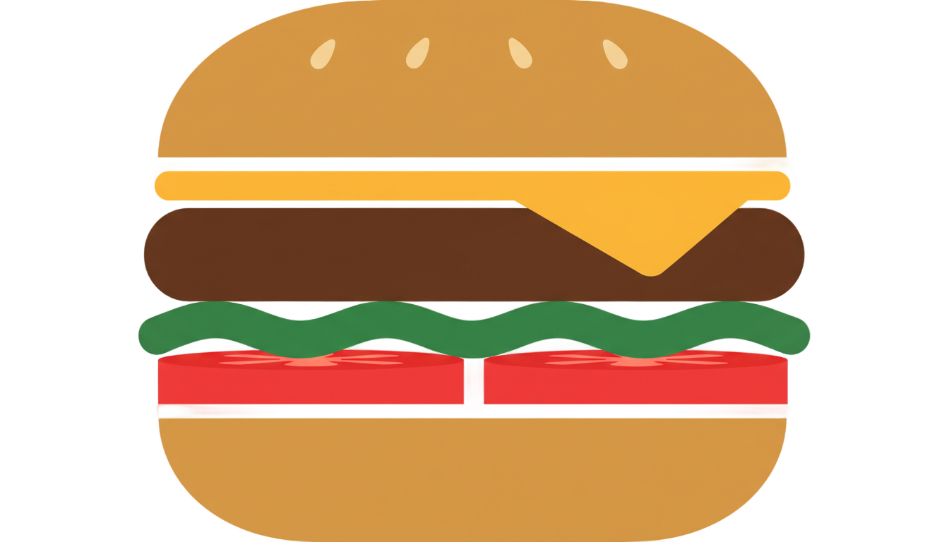 burger symbol png PNG transparent background