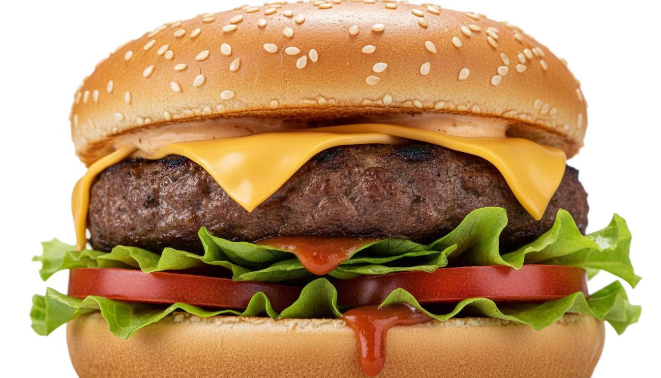 beef burger png PNG transparent background