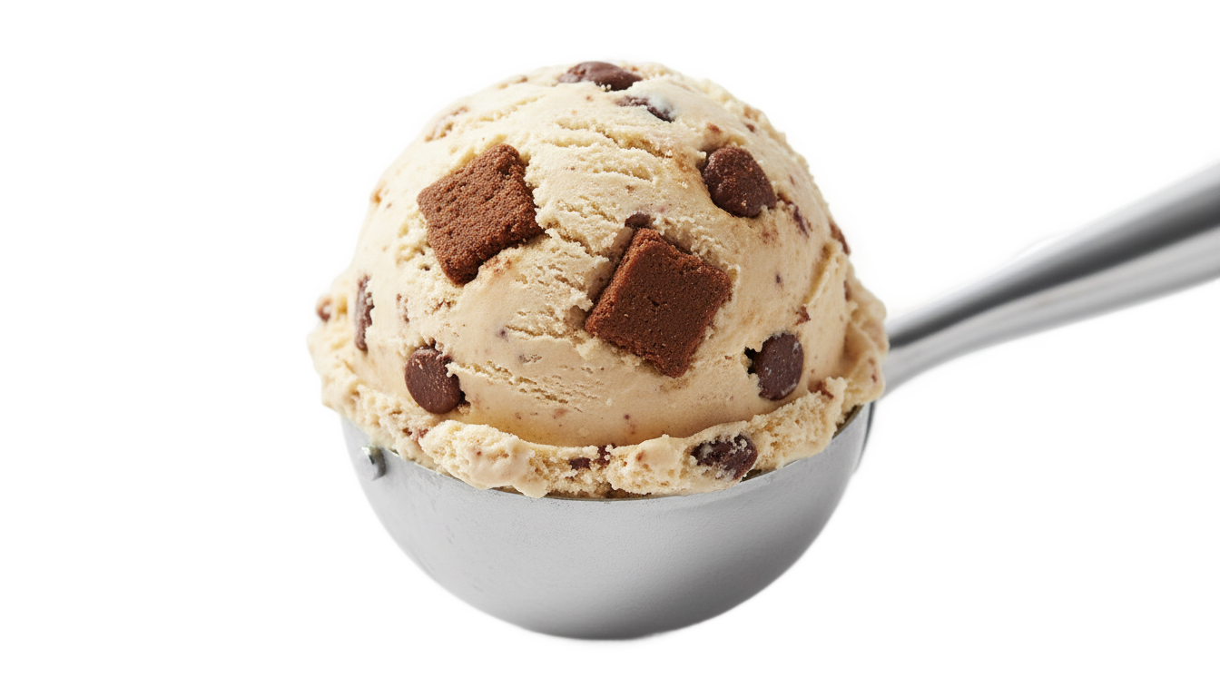 cookie dough ice cream png PNG transparent background