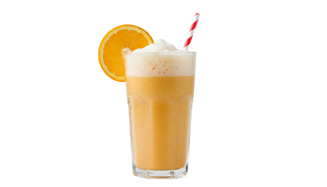 orange smoothie png PNG transparent background