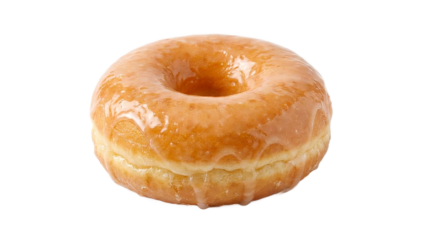 krispy kreme glazed donut png PNG transparent background