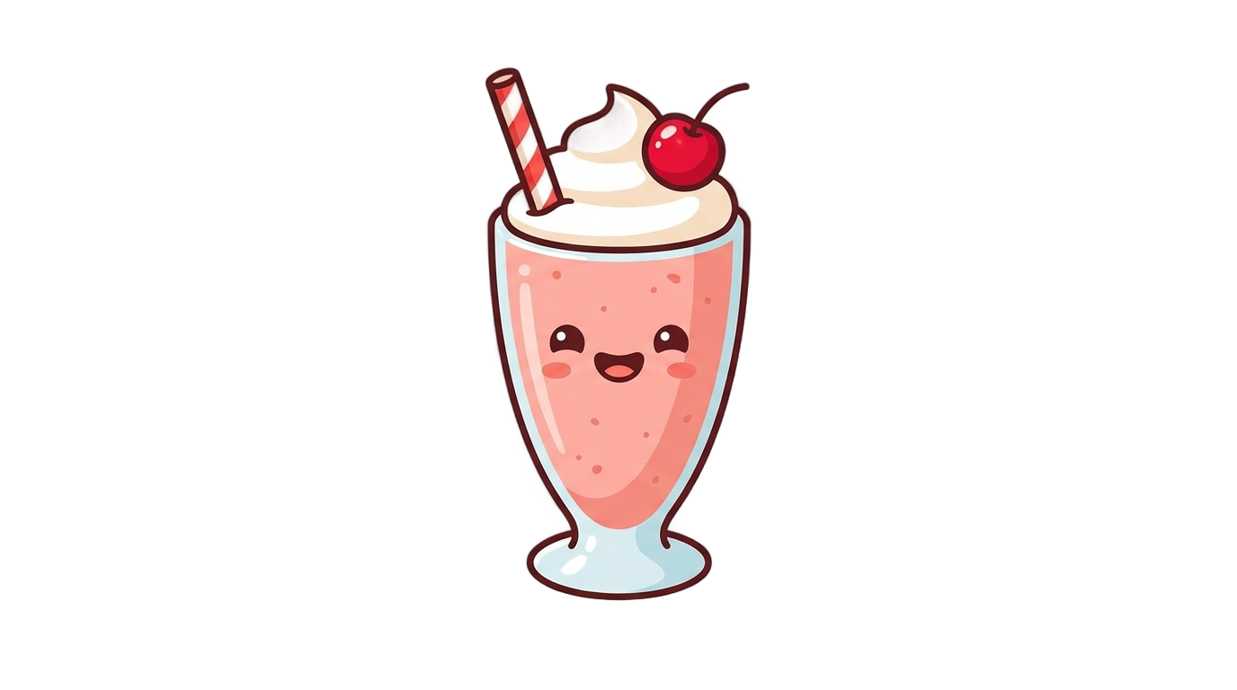 milkshake emoji png PNG transparent background