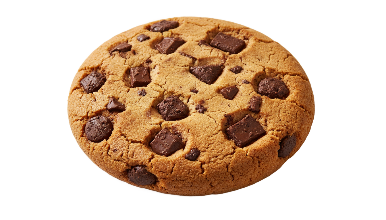 chocolate chip cookie png PNG transparent background