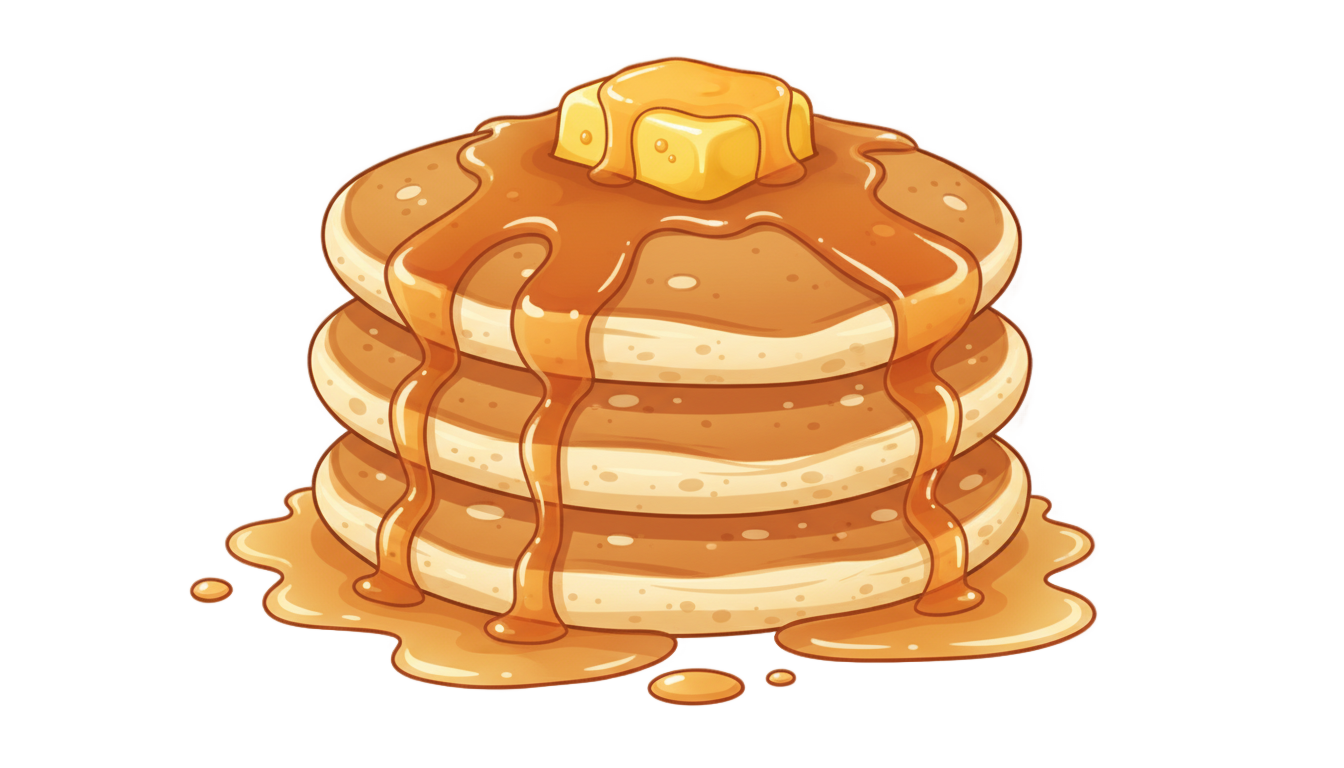 pancake emoji png PNG transparent background