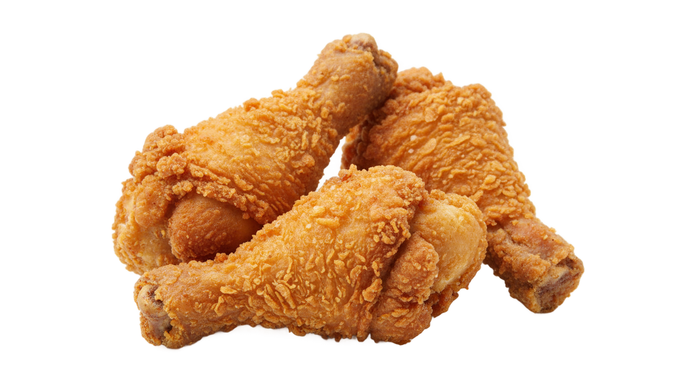 fried chicken legs png PNG transparent background