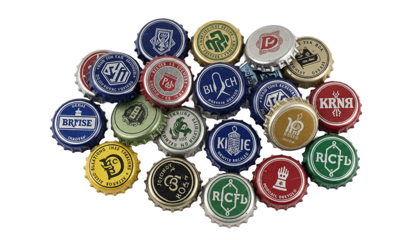 beer bottle caps png PNG transparent background