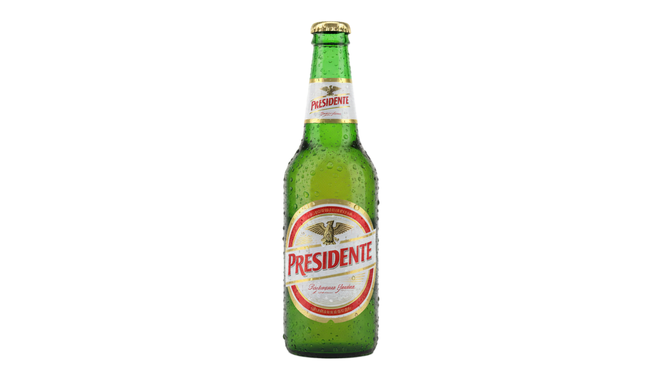 presidente beer png PNG transparent background