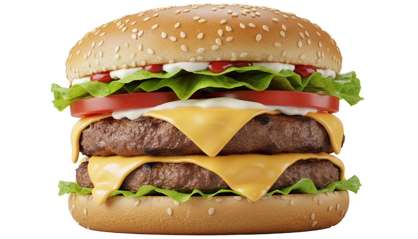 burger cheese png PNG transparent background