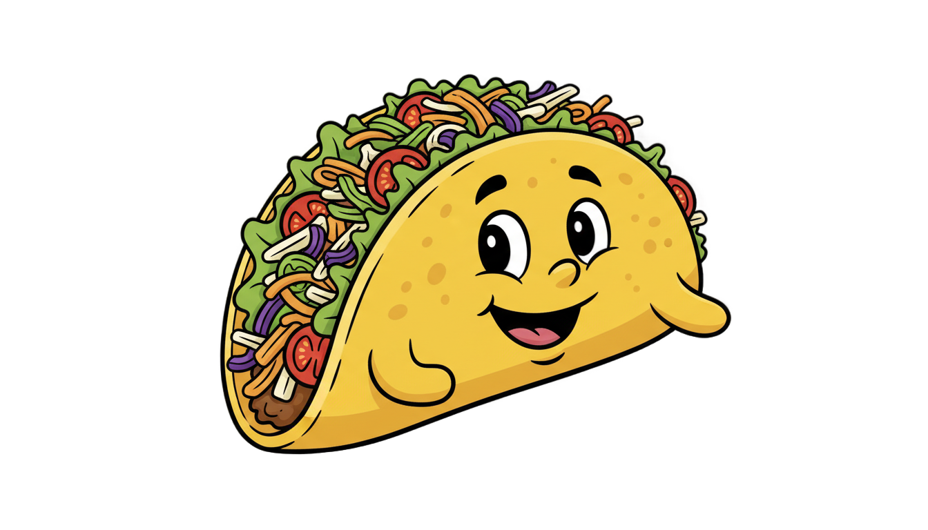 taco png animado PNG transparent background