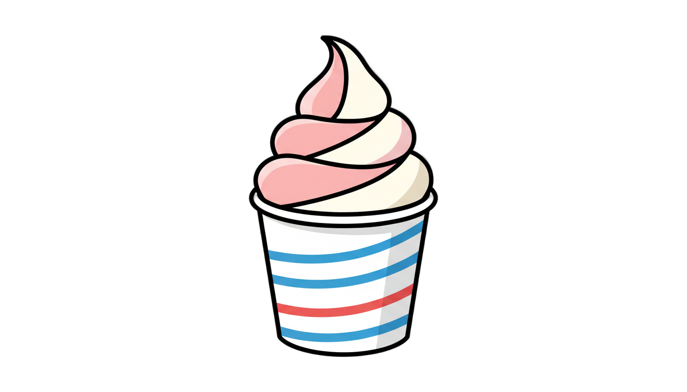 ice cream cup vector png PNG transparent background