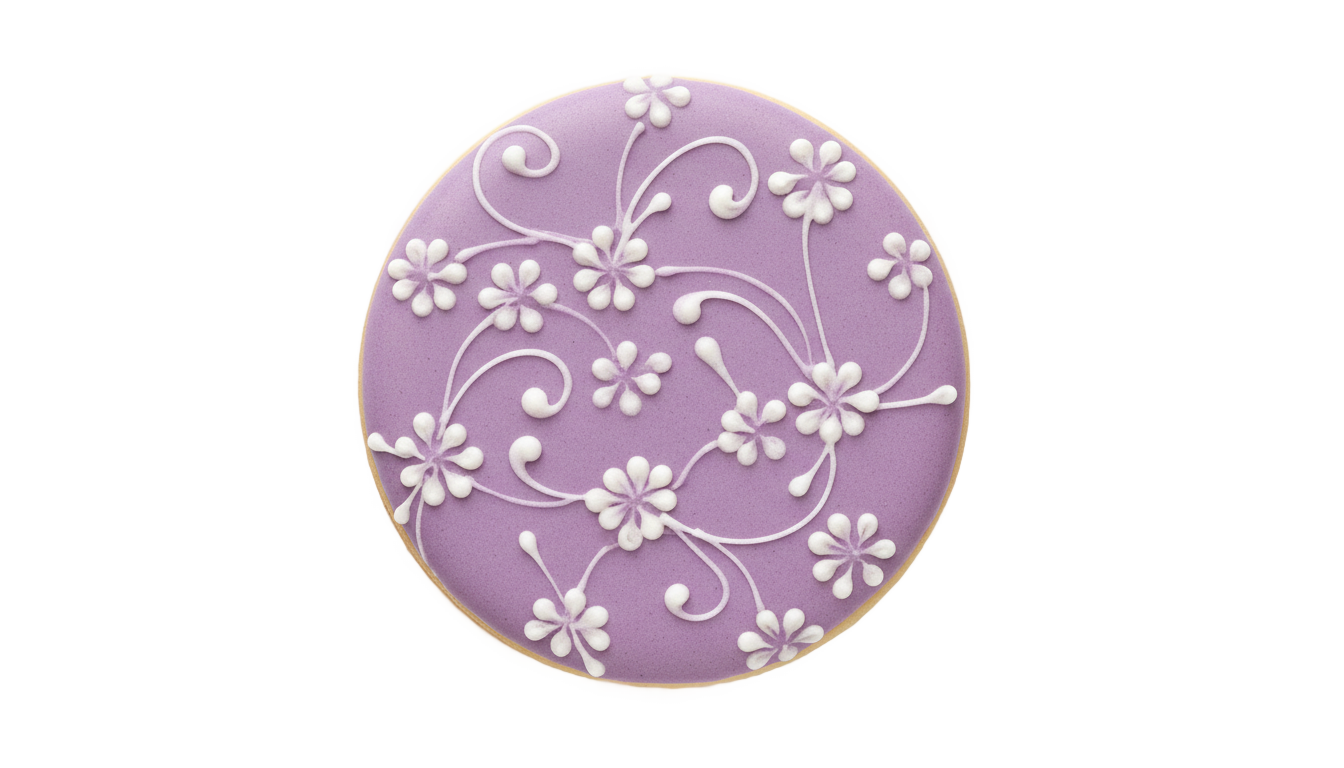 lilac cookie png PNG transparent background