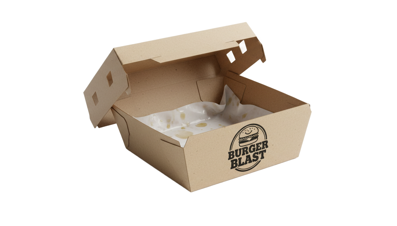 burger box png PNG transparent background