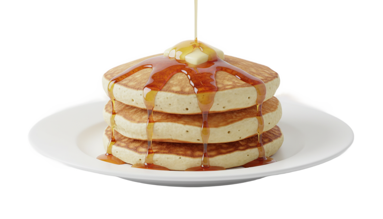 pancake png cartoon PNG transparent background