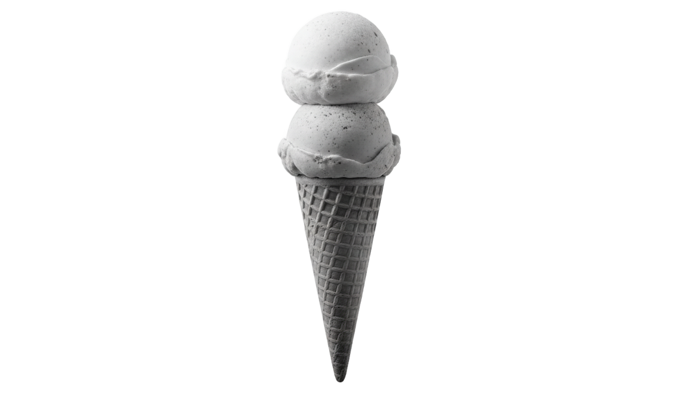 ice cream png black and white PNG transparent background