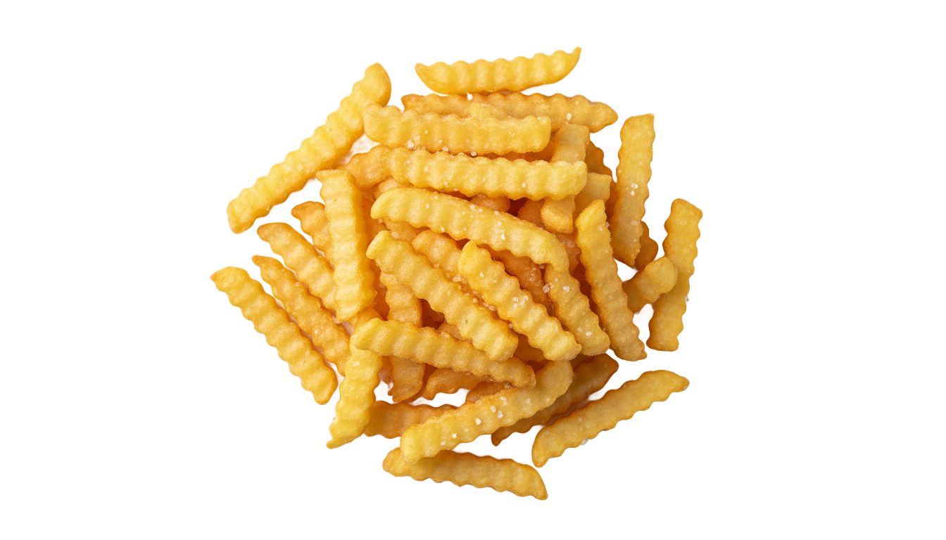 french fries top view png PNG transparent background