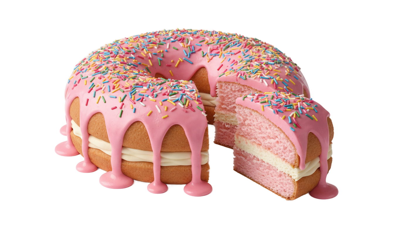 donut cake png PNG transparent background
