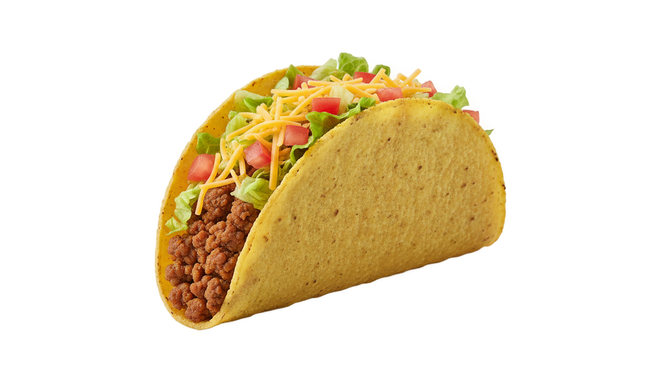 taco bell food png PNG transparent background
