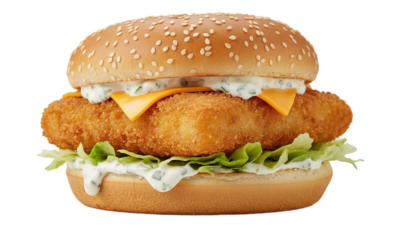 fish sandwich png PNG transparent background