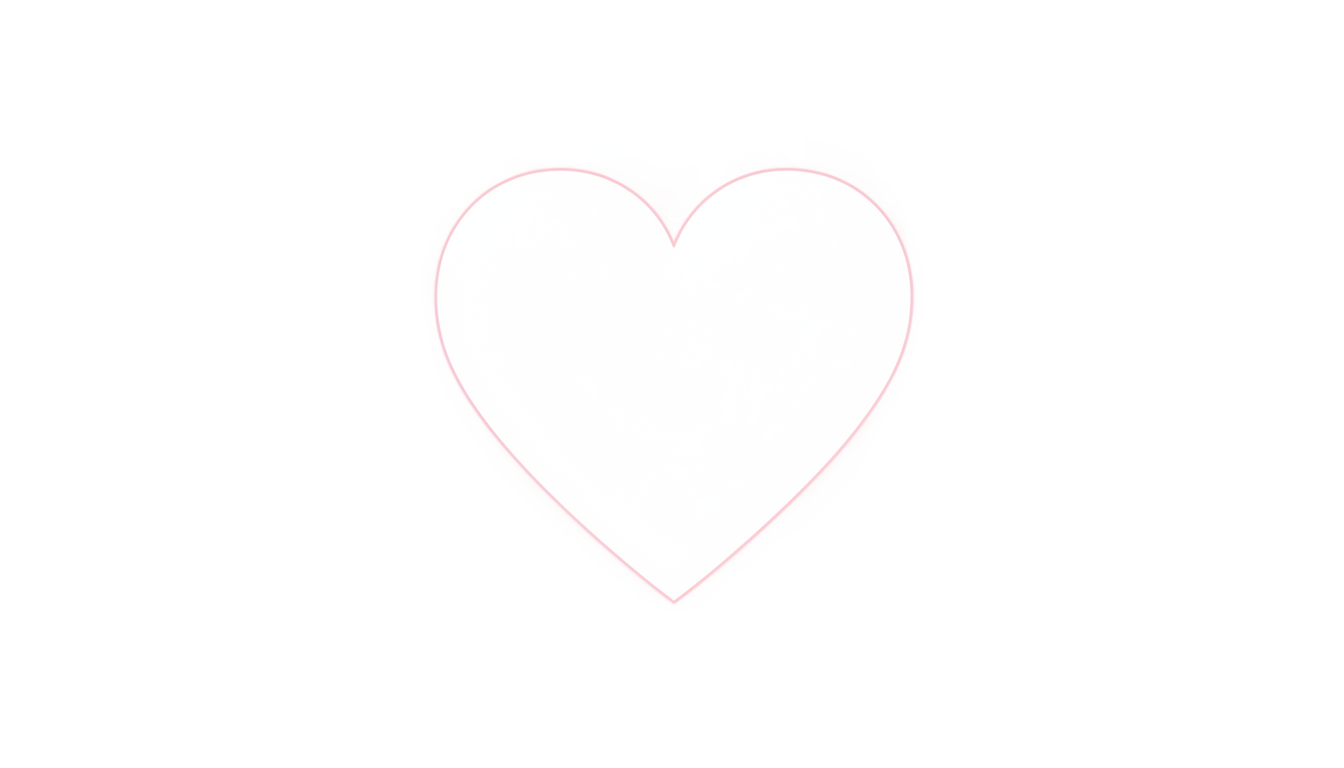 candy heart outline png PNG transparent background