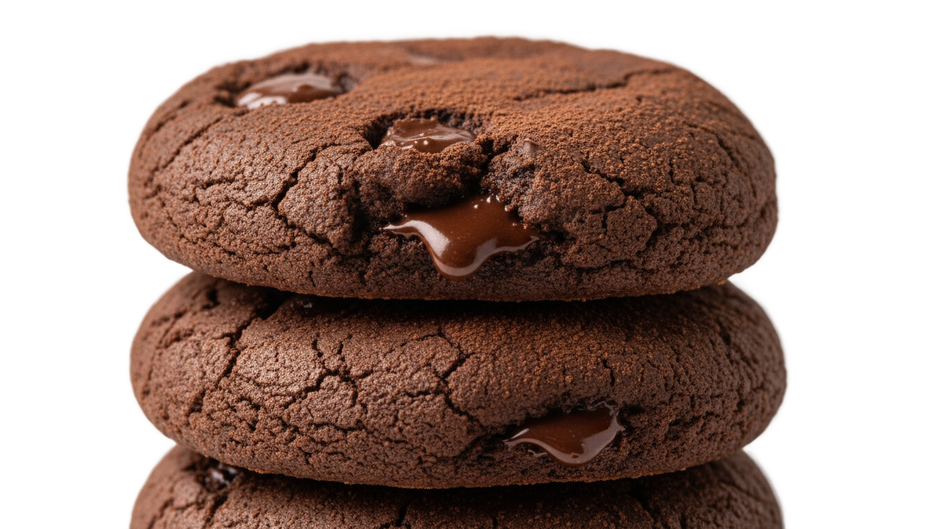 dark chocolate cookies png PNG transparent background