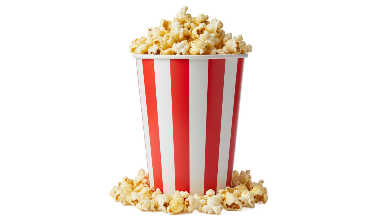 popcorn tub png PNG transparent background
