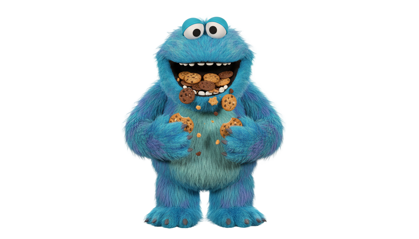 cookie monster clipart png PNG transparent background
