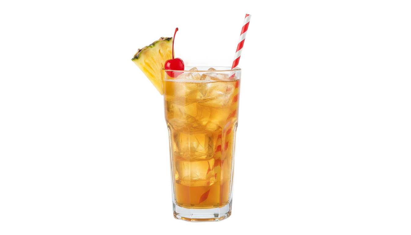 pineapple cocktail png PNG transparent background