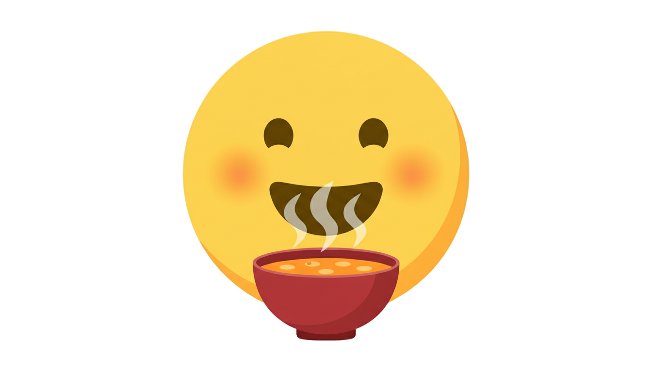 soup emoji png PNG transparent background