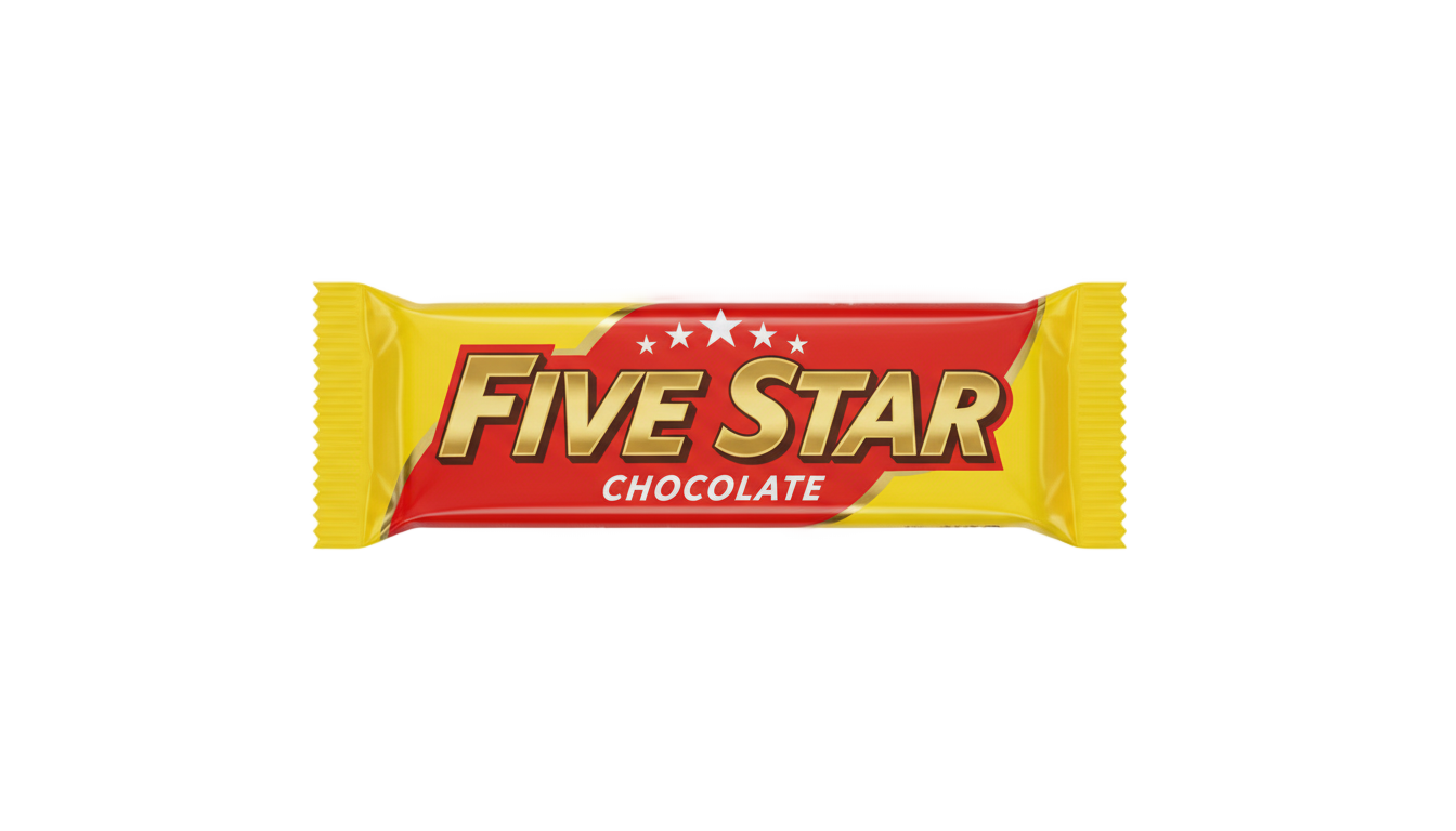 5 star chocolate png PNG transparent background