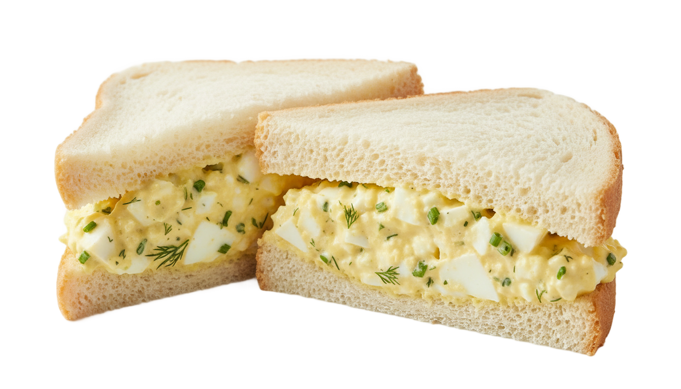 egg salad sandwich png PNG transparent background