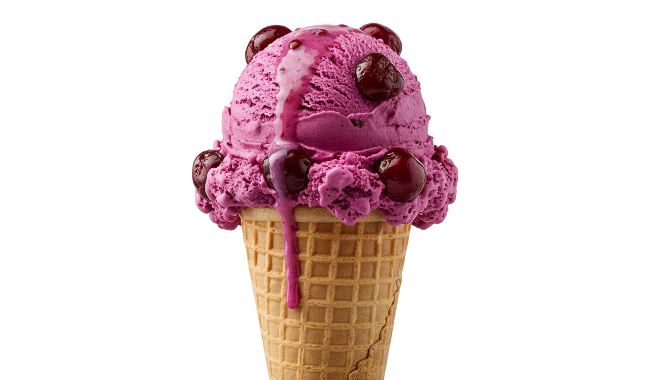 cherry ice cream png PNG transparent background
