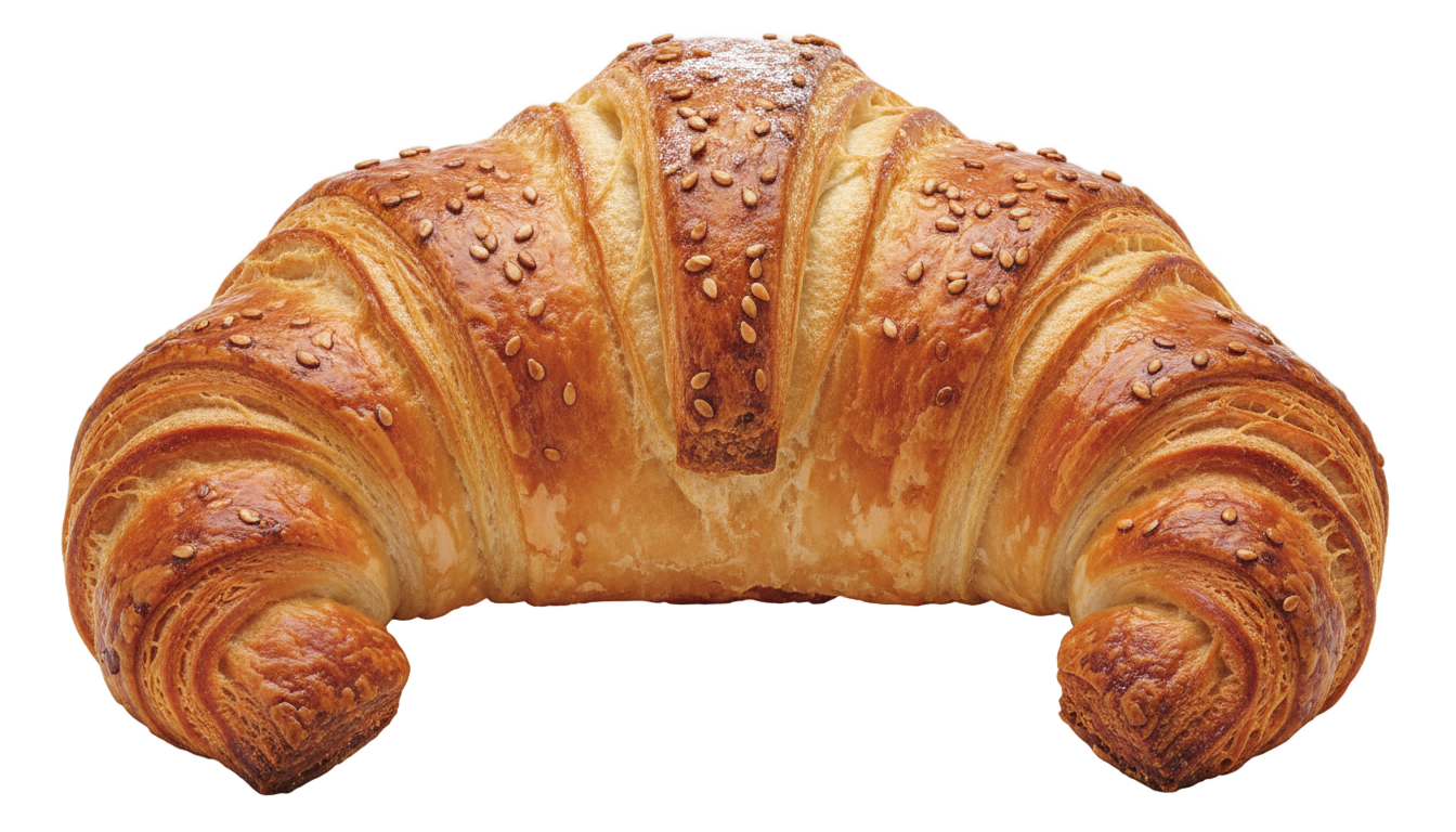 croissant illustration png PNG transparent background
