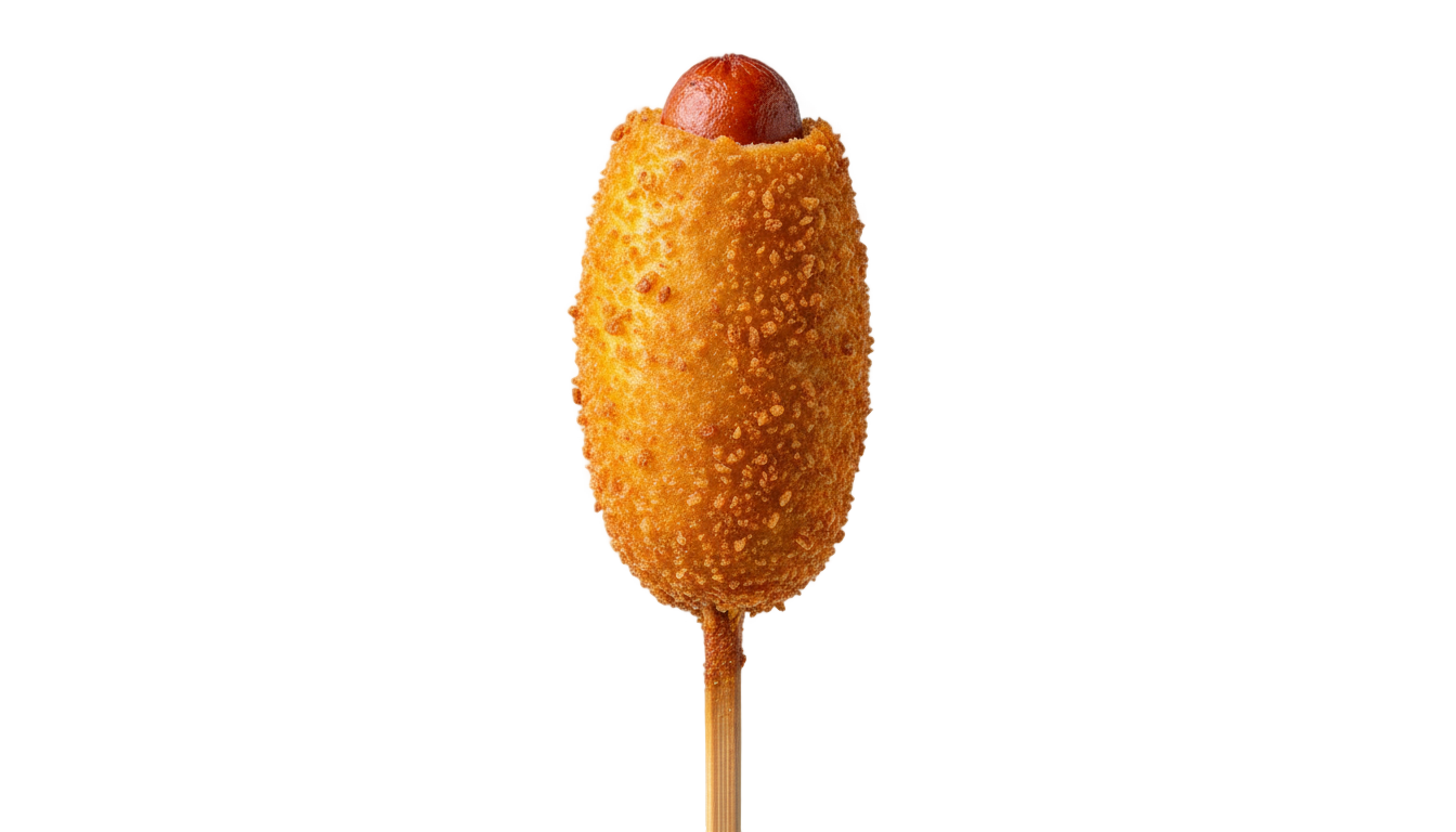 hotdog on stick png PNG transparent background