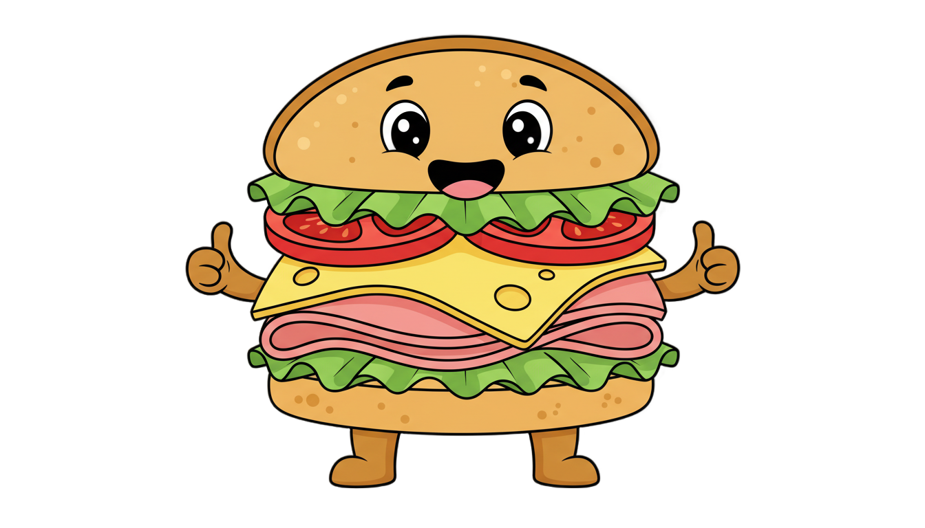 sandwich emoji png PNG transparent background
